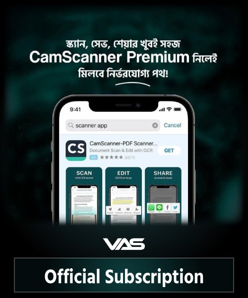 CamScanner Premium Official Subscription