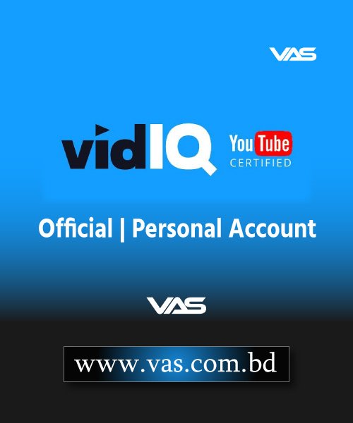 vidIQ Price in Bangladesh | YouTube AI Tools & Analytics – VAS