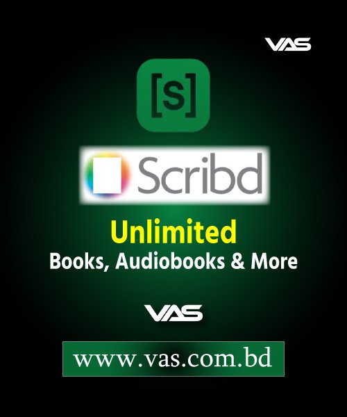 Scribd Premium Subscription Price in Bangladesh