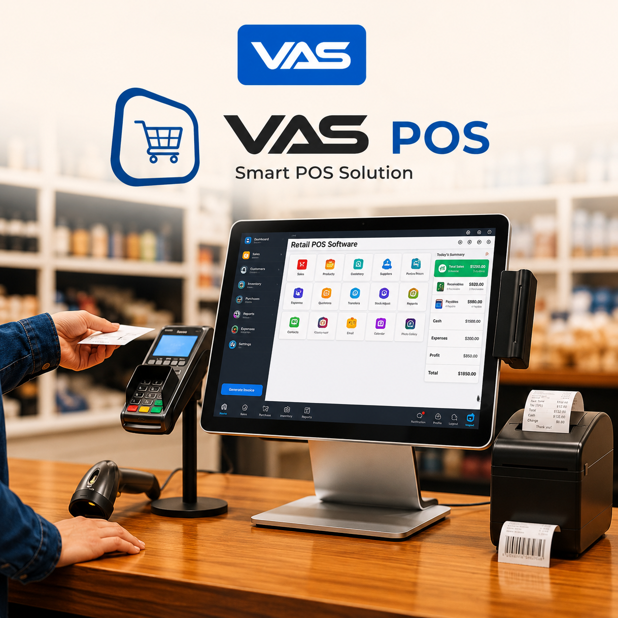 VAS POS Software