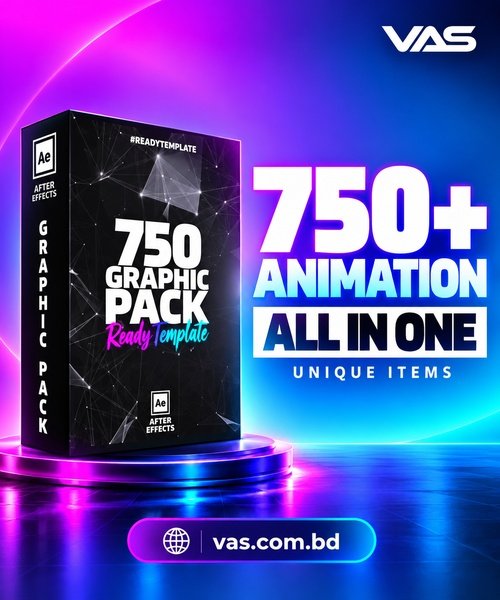 Graphic Animation Pack for Adobe After Effects