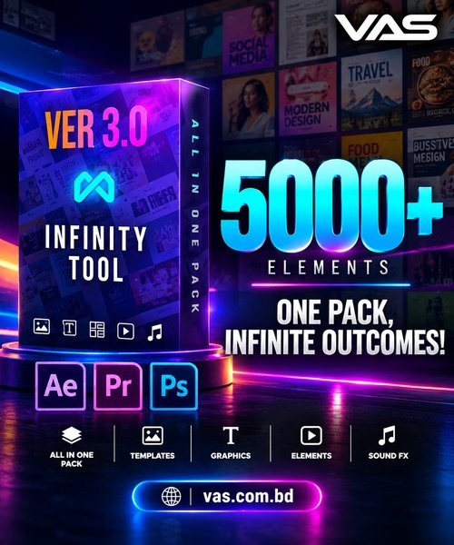Infinity Tool 5000+ Elements Pack