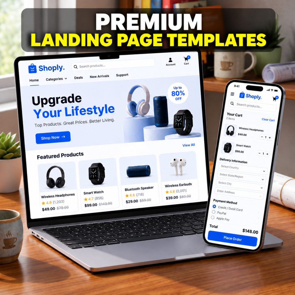 Landing Page Template